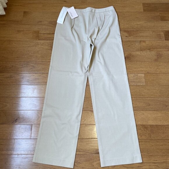 NWT Liz Claiborne Villager Stretch Pants Womens 8 Trench Straight Leg Career VTG - Picture 4 of 13